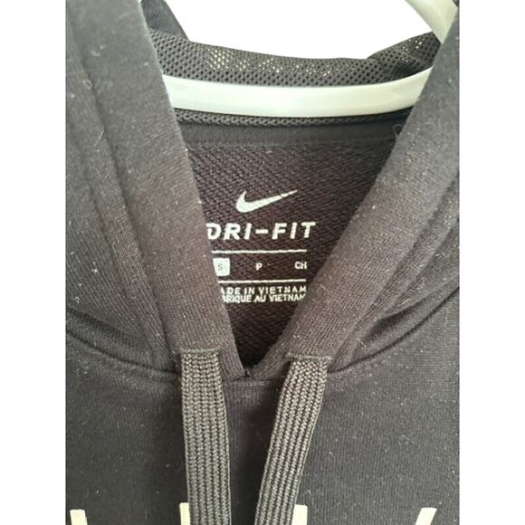 Nike Dri-Fit Pullover Black Hoodie Size Small - Picture 6 of 7